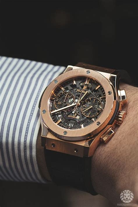 hublot skeleton rose gold|Hublot Classic Fusion .